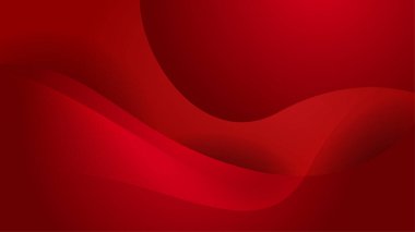 Kırmızı gradyan üzerinde soyut çizgiler desen teknolojisi.