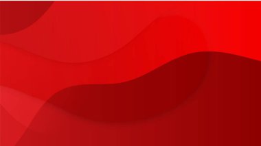 Pürüzsüz çizgi tasarımı arka planına sahip modern gradyan kırmızı soyut. Soyut arkaplan vektör çizimi