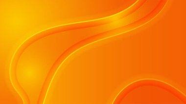 Beyaz ve turuncu arkaplanda soyut şekiller