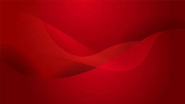 Abstrakter Roter Hintergrund Vektorillustration — Stockvektor