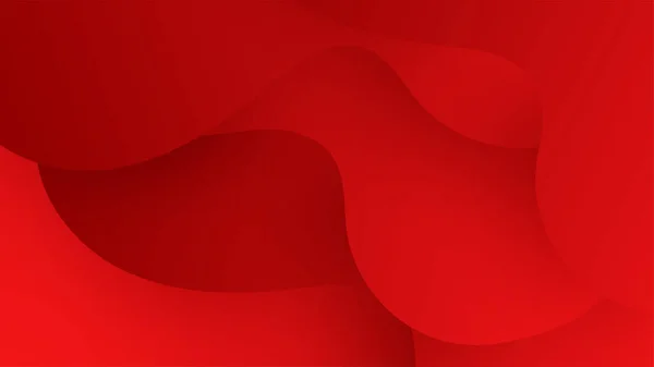 Rode Abstracte Achtergrond Met Minimalistische Eenvoudige Corporate Concept Design Vector — Stockvector