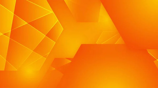 Fondo Naranja Abstracto Con Círculo Dinámico Semitono Gradiente Fondo Moderno — Vector de stock