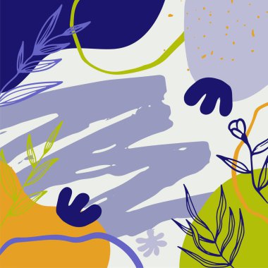 Çiçekli ve geometrik elementlere sahip soyut kare sanat şablonları. Sosyal medya paylaşımları için uygun. Zarif sürekli çizgi çizimi. Asgari düzeyde soyut yaratıcı evrensel sanatsal şablonlar