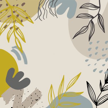 Organik satış instagramı kare sosyal medya tanıtım şablonu