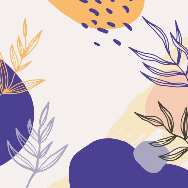 Suluboya ve çiçeklerle süslenmiş zarif bir düğün davetiyesi şablonu. Sosyal medya hikayeleri için çiçek arkaplanı, tarihi kaydet, selamlama, cevap, teşekkür ederim.