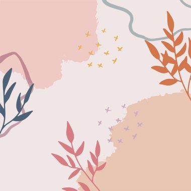 soyut yaratıcı evrensel sanatsal şablonlar