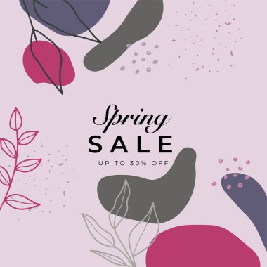 El boyası suluboya ve altın fırça dokusu, çiçek ve botanik yaprakların el çizimi. Duvar kağıdı, duvar sanatı, kapak, düğün ve davetiye kartı için soyut sanat tasarımı.