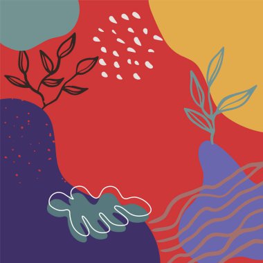 Tropik altın yapraklar vektör illüstrasyon seti. Egzotik lüks altın palmiye yaprağı, tropik yaz adasının asgari yeşilliği, sosyal medya hikayeleri için dikey çiçek şablonu