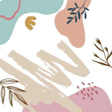 Bir dizi evrensel sanatsal şablon. Tebrik kartları, davetiyeler, el ilanları ve diğer grafik tasarımı için iyidir..