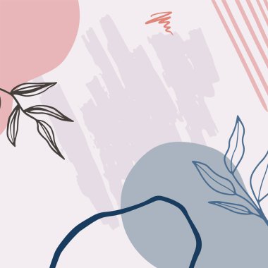 Bir dizi evrensel sanatsal şablon. Tebrik kartları, davetiyeler, el ilanları ve diğer grafik tasarımı için iyidir..