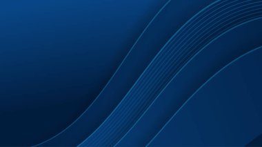 Poligonal model lüks koyu mavi arka plan