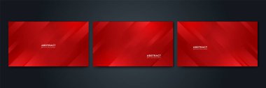 abstract red background minimal, abstract creative overlap digital background, modern landing page concept vector.