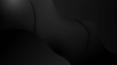 Karanlık gradyan soyut lüks gri tasarım arka planı