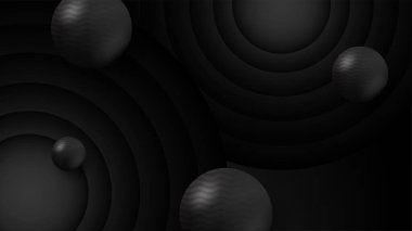 Soyut siyah renkli arka plan. Vektör soyut grafik tasarım sancak deseni sunum arkaplan şablonu.