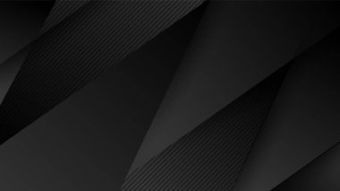 Soyut siyah renkli arka plan. Vektör soyut grafik tasarım sancak deseni sunum arkaplan şablonu.