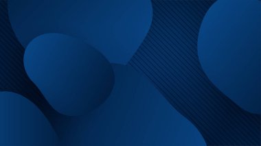 Koyu mavi arka plan, üçgen motifli. Soyut turuncu, koyu mavi arka plan. vektör illüstrasyonu