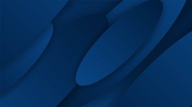 Vektör soyut, bilim, fütürist, enerji teknolojisi konsepti. Işık ışınlarının dijital görüntüsü, mavi ışık, hız ve hareket bulanıklığı olan çizgiler koyu mavi arkaplan üzerinde