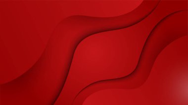 Kırmızı gradyan mavi kutu dikdörtgeni soyut arkaplan vektör tasarımı