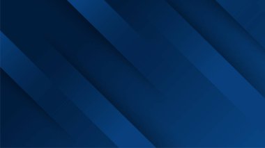 Soyut grafik elementlerle koyu mavi bir arkaplan. Teknoloji konsepti, ışık çizgileri tarzında yaratıcı illüstrasyon. Sunum, afiş, kapak, web, broşür, poster için