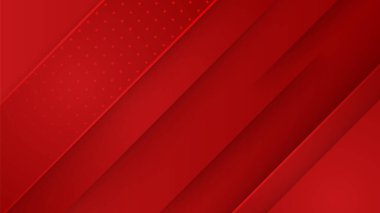 Çizgili soyut kırmızı vektör arka planı