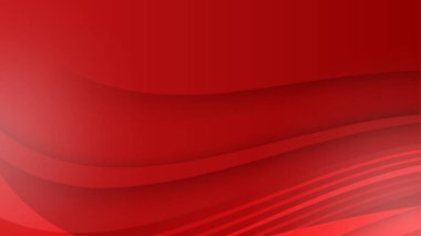 Sunum, afiş ve poster için modern teknoloji tasarımı kavramına sahip kırmızı soyut arkaplan