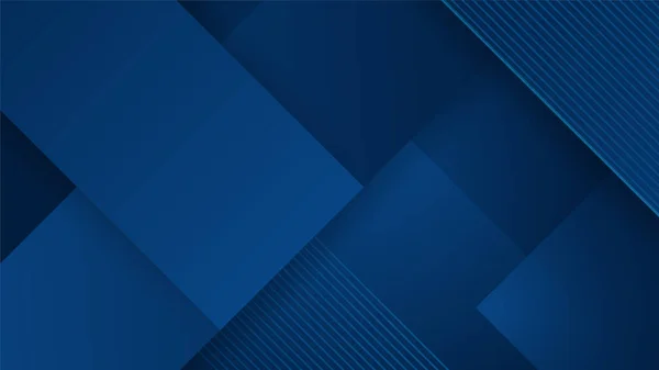 Abstraktní Vektor Poligonal Tmavě Modré Pozadí Trojúhelníkovým Tvaru Mřížky Vědecká — Stockový vektor