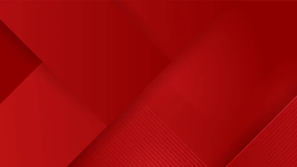Rosso Radiale Linee Sfondo Elegante Illustrazione — Vettoriale Stock