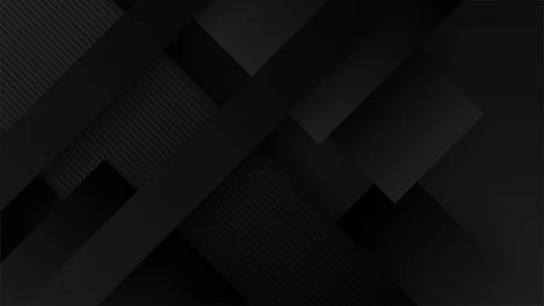 Fondo Color Negro Abstracto Vector Abstracto Diseño Gráfico Banner Patrón — Vector de stock