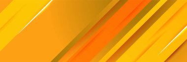 Posterler, afişler, iniş sayfası konsepti resmi için geometrik yaratıcı ve asgari gradyan kavramlara sahip soyut minimal turuncu afiş arkaplanı.