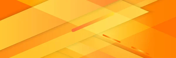 Абстрактный Оранжевый Вектор Фона Баннера Разной Геометрической Формой Оранжевый Красочный — стоковый вектор