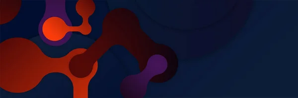 Сучасний Червоно Чорний Абстрактний Банерний Фон Червоний Градієнт Синьої Коробки — стоковий вектор
