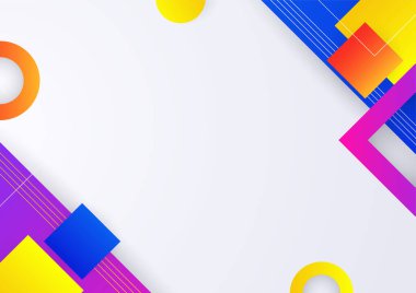 Asgari renk soyut gradyan afiş şablonu arka planı. Beyaz boşluk ile modern vektör dalga şekli çizimi.