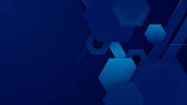 Soyut mavi arkaplan. Vektör soyut grafik tasarım sancak deseni sunum arkaplan şablonu.