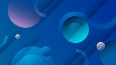 Soyut mavi arkaplan. Vektör soyut grafik tasarım sancak deseni sunum arkaplan şablonu.