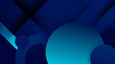 Soyut mavi arkaplan. Vektör soyut grafik tasarım sancak deseni sunum arkaplan şablonu.