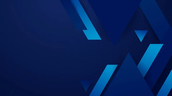 Abstrakter Blauer Hintergrund Vektor Abstrakt Grafik Design Banner Muster Präsentation — Stockvektor