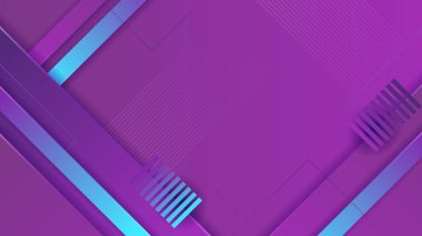 Soyut mor menekşe ve mavi teknoloji arka planı. Vektör soyut grafik tasarım sancak deseni sunum arkaplan şablonu.