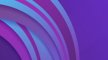 Soyut mor menekşe ve mavi teknoloji arka planı. Vektör soyut grafik tasarım sancak deseni sunum arkaplan şablonu.