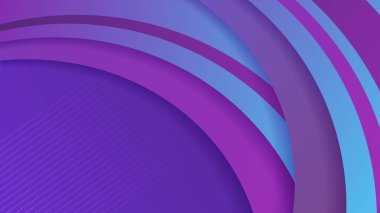 Soyut mor menekşe ve mavi teknoloji arka planı. Vektör soyut grafik tasarım sancak deseni sunum arkaplan şablonu.