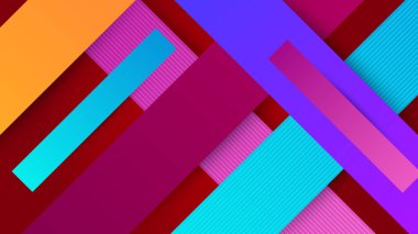 Renkli çizgiler şablon arkaplanı