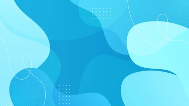 Soyut açık mavi arkaplan. Vektör soyut grafik tasarım sancak deseni sunum arkaplan şablonu.