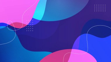 Soyut mor menekşe ve mavi teknoloji arka planı. Vektör soyut grafik tasarım sancak deseni sunum arkaplan şablonu.