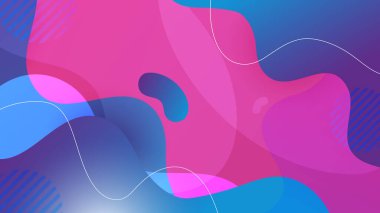 Soyut mor menekşe ve mavi teknoloji arka planı. Vektör soyut grafik tasarım sancak deseni sunum arkaplan şablonu.
