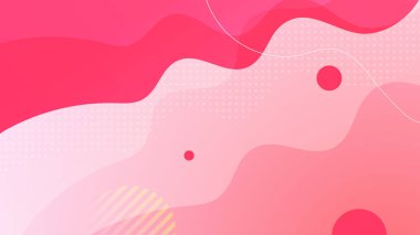 Soyut turuncu ve pembe arka plan. Vektör soyut grafik tasarım sancak deseni sunum arkaplan şablonu.