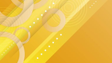 Soyut turuncu açık kahverengi arka plan. Vektör soyut grafik tasarım sancak deseni sunum arkaplan şablonu.