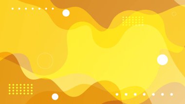 Soyut turuncu açık kahverengi arka plan. Vektör soyut grafik tasarım sancak deseni sunum arkaplan şablonu.