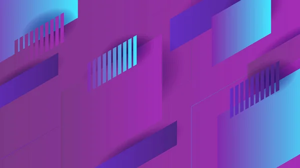Abstrakte Violette Und Blaue Technologie Hintergrund Vektor Abstrakt Grafik Design — Stockvektor