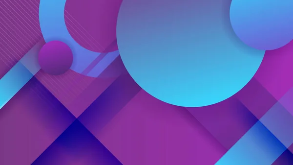 Abstrakte Violette Und Blaue Technologie Hintergrund Vektor Abstrakt Grafik Design — Stockvektor