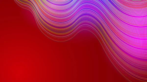 Forma Gradiente Ondulado Colorido Fondo Abstracto — Vector de stock