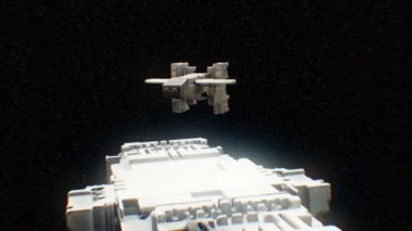 Uzay istasyonundan ayrılıyoruz.